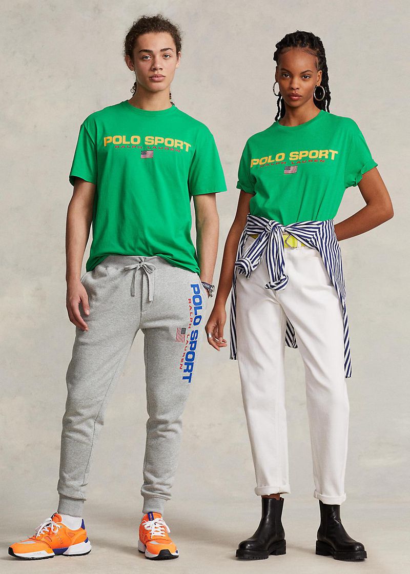 ポロ ラルフ ローレン T シャツ メンズ 緑 クラシック フィット Polo Sport ジャージー DYTCU2935